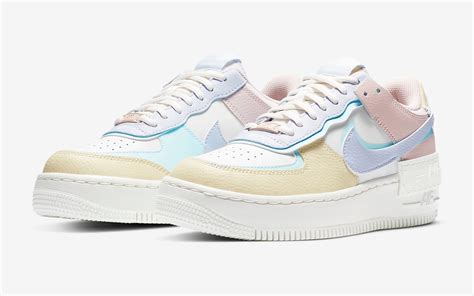 nike air force shadow pastel